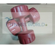 Pvc Dumbells Sets 4 KG X 2 PCS, Colored Dumbells Sets